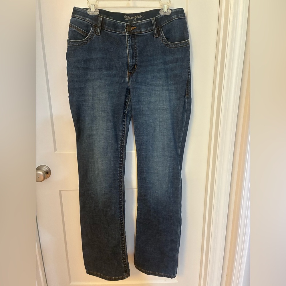 Wrangler Classic Blue Straight Leg Jeans